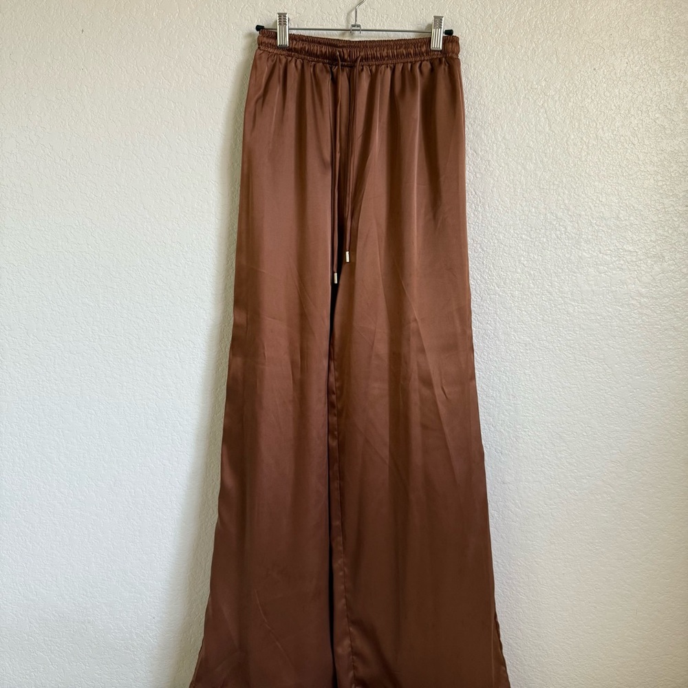 AFRM Brown Wide Leg Pants